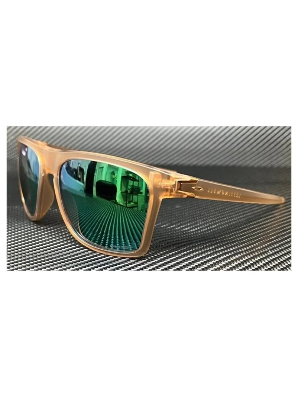 New Oakley Men Matte Sepia Sunglasses 57-17-134